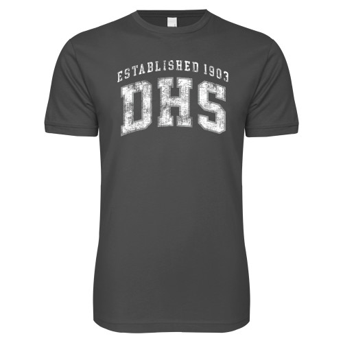  Next Level Charcoal SoftStyle T Shirt - Est. DHS