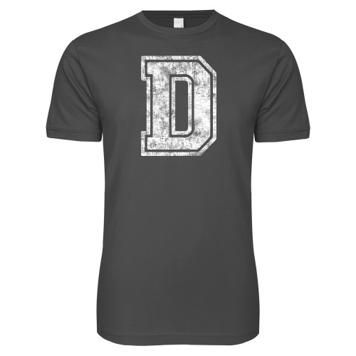  Next Level Charcoal SoftStyle T Shirt - D. Distressed
