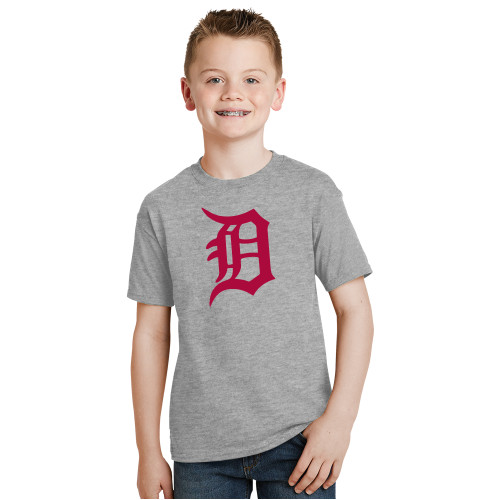  Youth Grey T Shirt - Primary Mark