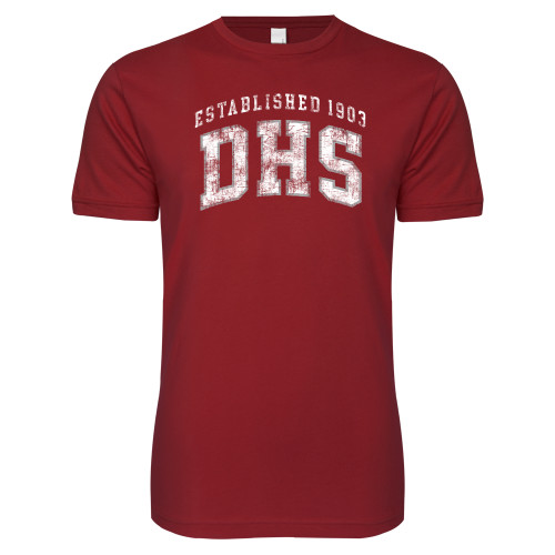  Next Level Cardinal SoftStyle T Shirt - Est. DHS