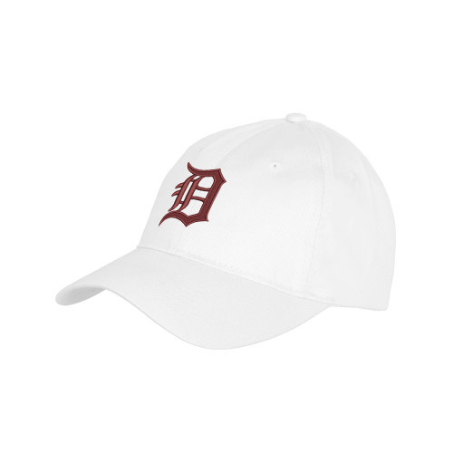  Youth White Pro Style Hat - Primary Mark