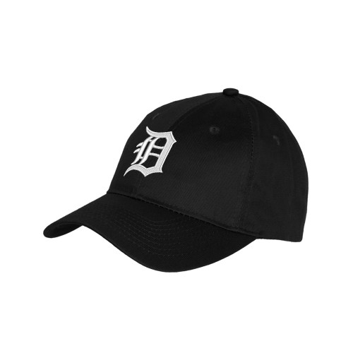  Youth Black Pro Style Hat - Primary Mark