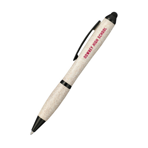  Nash Wheat Straw Ballpoint Beige Stylus Pen - Alumni