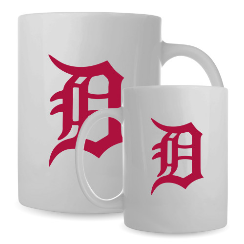 Downey HS Full Color White Mug 15oz