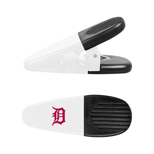  White Crocodile Clip/Magnet - Primary Mark