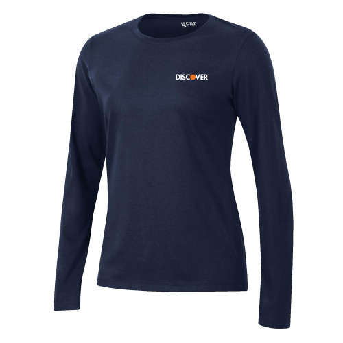  Gear Womens Navy Long Sleeve Tee - Discover