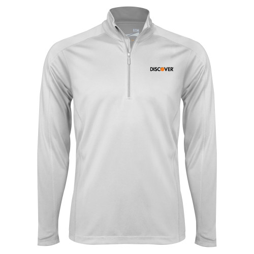  Syntrel White Interlock 1/4 Zip - Discover