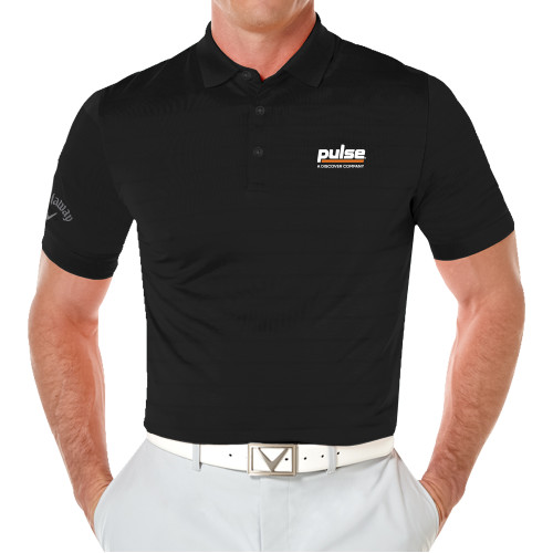  Callaway Black Opti Vent Polo - Pulse