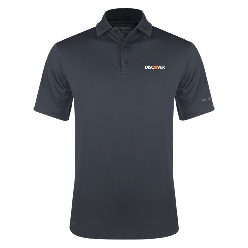  Columbia Charcoal Omni Wick Drive Polo - Discover