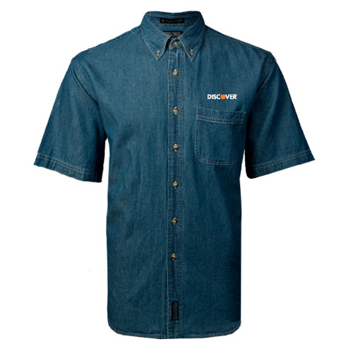  Denim Shirt Short Sleeve - Discover