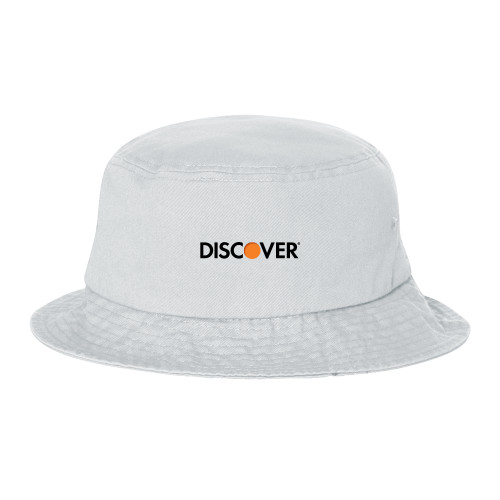  Sportsman White Bucket Hat - Discover