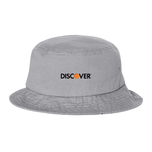  Sportsman Grey Bucket Hat - Discover