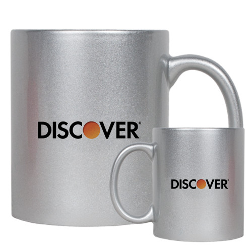  Full Color Silver Metallic Mug 11oz - Discover