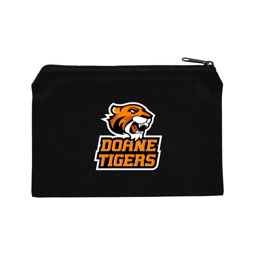  8oz. Black Cotton Travel Pouch - Thomas Doanes Tigers