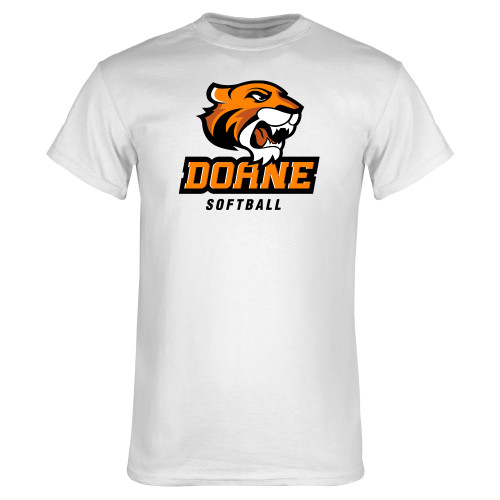  White T Shirt - Softball