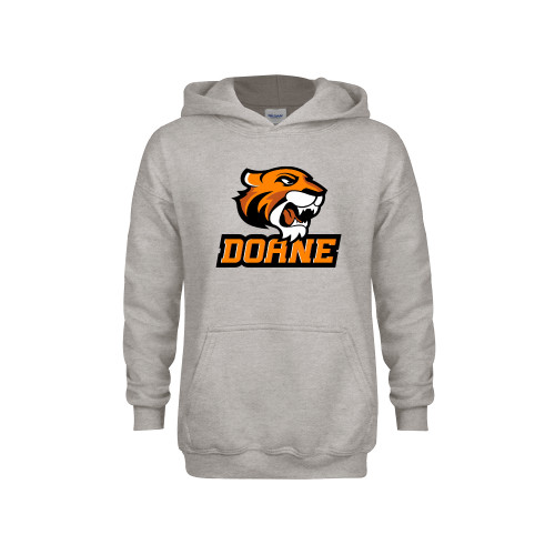  Youth Grey Fleece Hood - Thomas Doane