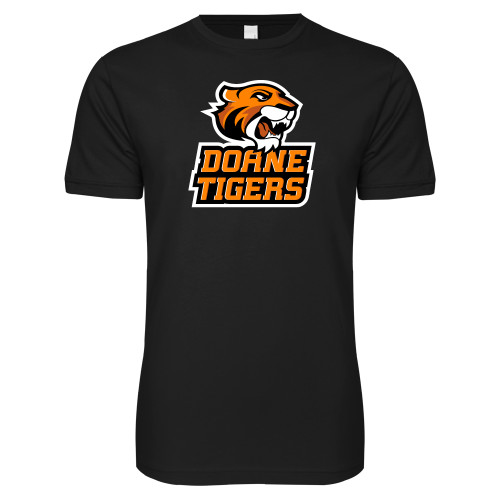  Next Level Black SoftStyle T Shirt - Thomas Doanes Tigers