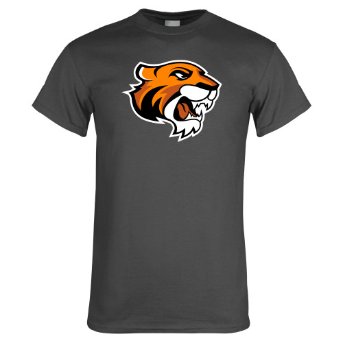  Charcoal T Shirt - Thomas Tiger Head