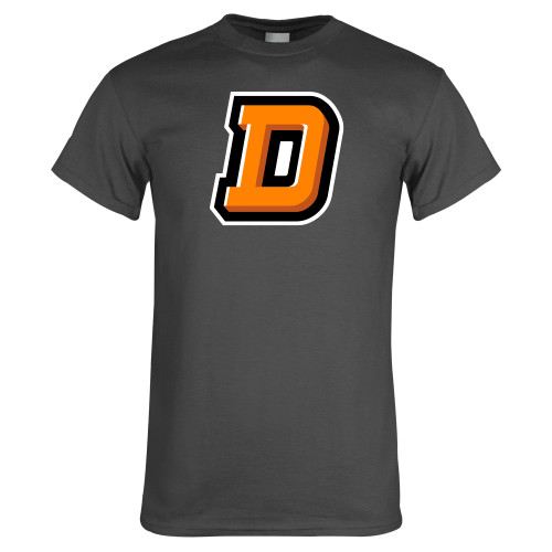  Charcoal T Shirt - Stylized D