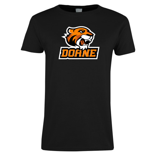  Womens Black Short Sleeve Tee - Thomas Doane