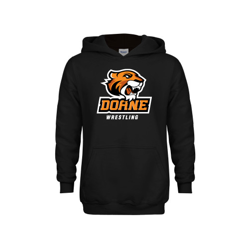  Youth Black Fleece Hoodie - Wrestling