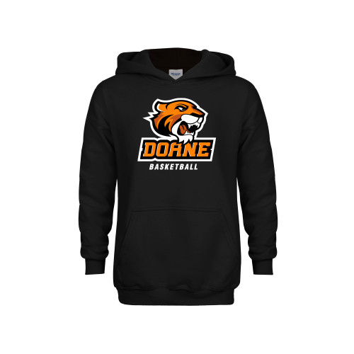  Youth Black Fleece Hoodie - Basketball