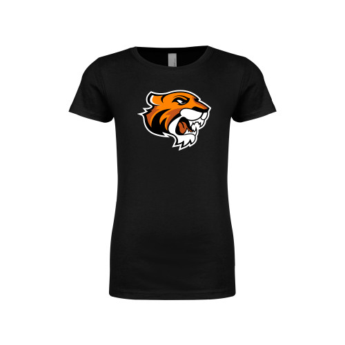 Main Image for  Next Level Girls Black Fashion Fit T Shirt
