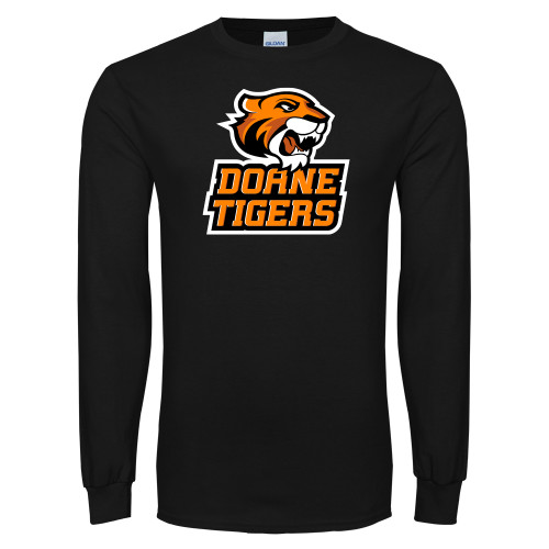  Black Long Sleeve T Shirt - Thomas Doanes Tigers