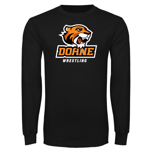 Black Long Sleeve T Shirt - Wrestling