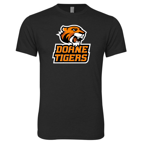  Next Level Black Triblend Tee - Thomas Doanes Tigers