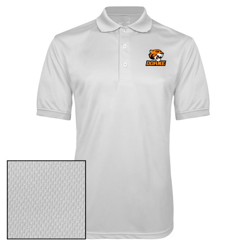  White Dry Mesh Polo - Thomas Doane