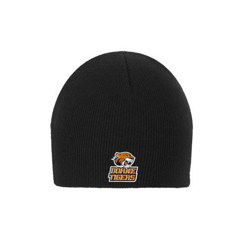  Black Knit Beanie - Thomas Doanes Tigers