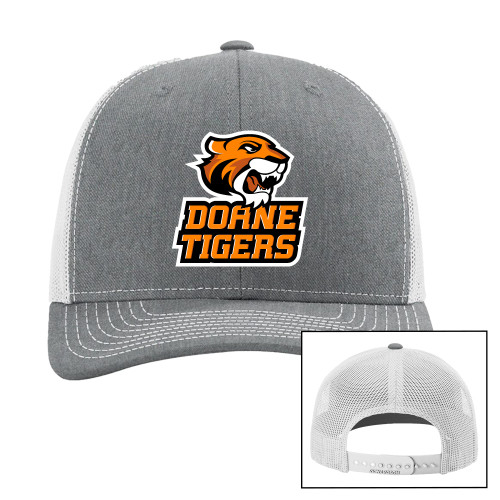  Richardson Heather Grey/Light Grey Trucker Hat - Thomas Doanes Tigers
