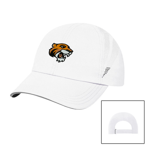  Womens White Performance Cap - Thomas Tiger Head