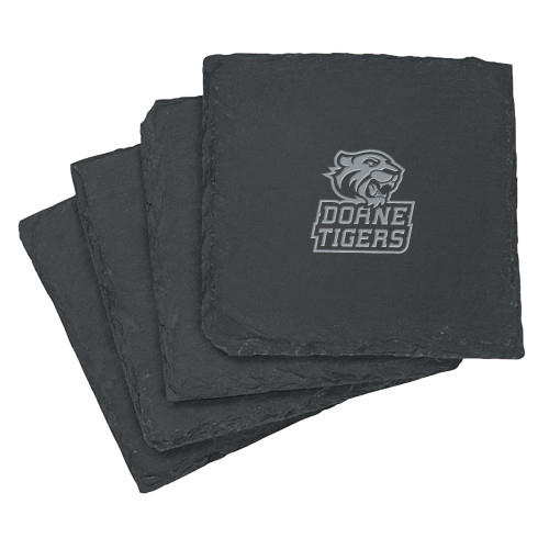  Slate Coaster Set - Thomas Doanes Tigers Engraved
