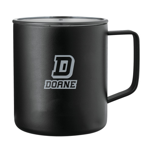  Rover Camp Vacuum Insulated Black Mug 14oz - D Doane Engraved