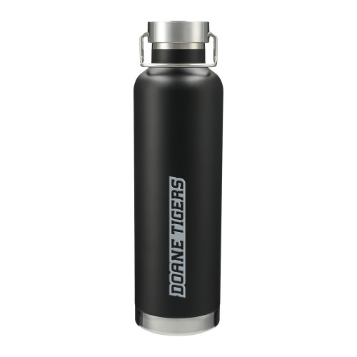  Thor Copper Vacuum Insulated Black Bottle 32oz - Doane Tigers Engraved