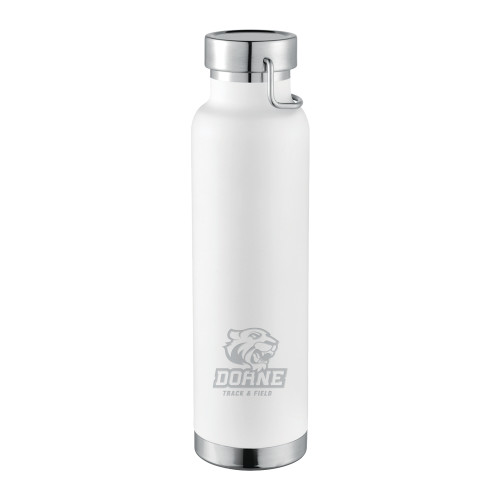  Thor Copper Vacuum Insulated White Bottle 22oz - Track and Field Engraved