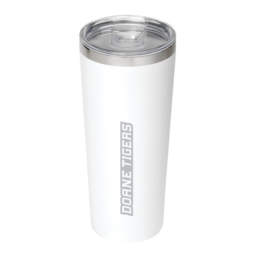  Thor Vacuum Insulated White Tumbler 22oz - Doane Tigers Engraved
