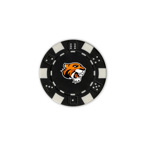  Black Game Chip - Thomas Tiger Head