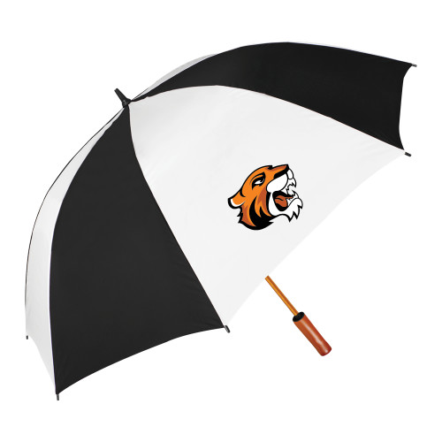  64 Inch Black/White Umbrella - Thomas Tiger Head