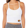 Thumbnail image for  Beyond Yoga Womens Cloud White Spacedye Slim Racerback Cropped Tank
