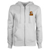 Thumbnail image for  ENZA Womens White Fleece Full Zip Hoodie