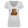 Thumbnail image for  Next Level Womens White Ideal V Tee