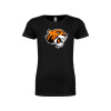 Thumbnail image for  Next Level Girls Black Fashion Fit T Shirt