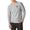 Thumbnail image for  Beyond Yoga Mens Silver Mist Featherweight Crew Long Sleeve Tee 