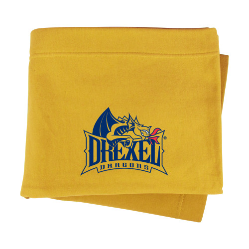 Drexel Gold Sweatshirt Blanket
