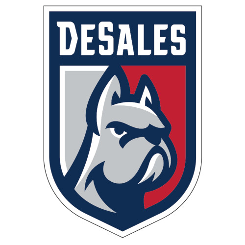  Extra Large Decal - Desales Shield w/ Bulldog