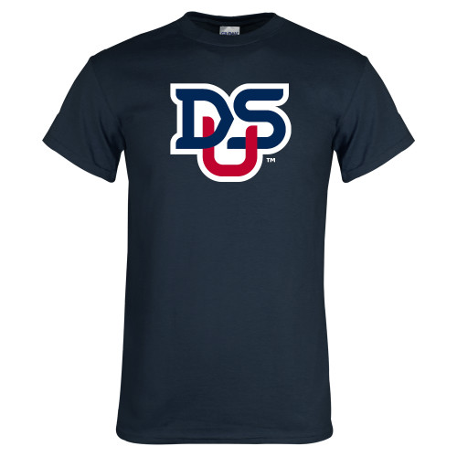  Navy T Shirt - DSU Ligature