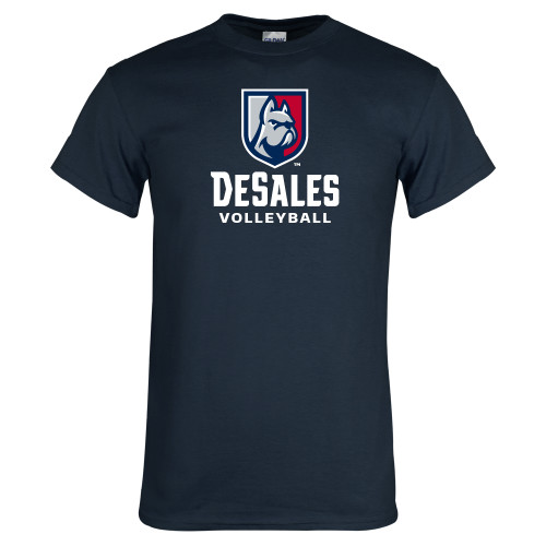  Navy T Shirt - Volleyball